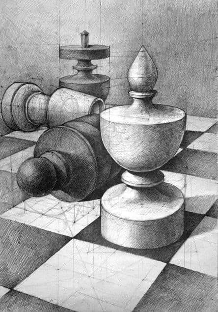 Landscape Pencil Drawings, Perspective Art, White Drawing, Architecture Drawing Art, Still Life Drawing, Pencil Art Drawings, Still Life Art, Black And White Drawing, Architecture Sketch