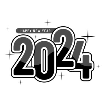 2024 In Black, 2024 Lettering Design Numbers, 2024 Number Design, 2024 New Year, Embroidery Journaling, 2024 Font, 2024 Text, 2024 Sign, Blood Font