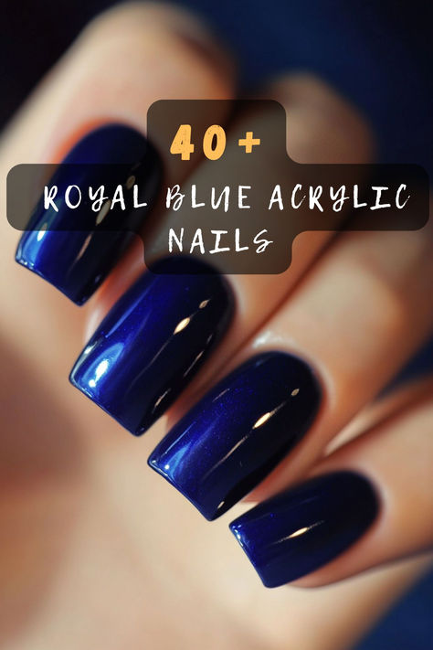 Explore 40 stunning royal blue acrylic nail designs that elevate your style. 💙✨ These captivating styles feature bold hues, intricate patterns, and unique embellishments perfect for any occasion. Ready to transform your manicure? Click to explore all the stunning designs! #RoyalBlueNails #AcrylicNailDesigns #BoldHues #IntricatePatterns #UniqueEmbellishments Royal Blue And Gold Acrylic Nails, Electric Blue Nails Design, Blue Acrylic Nail Designs, Nails Royal Blue, Royal Blue Nails Designs, Royal Blue Nails, Blue French Tips, Blue Acrylic Nails, Blue Nail Designs