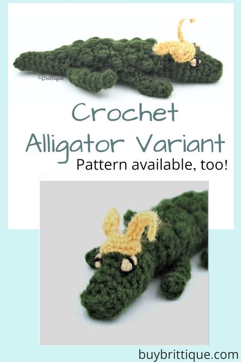 Loki Crochet Pattern Free, Alligator Crochet Pattern Free, Crochet Crocodile Pattern Free, Crochet Alligator Pattern Free, Crochet Gator, Crochet Alligator, Loki Variant, Alligator Loki, Crochet Fun