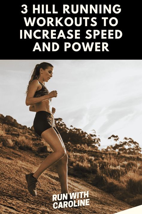 3 hill sprint workouts to increase strength and power 2 Hill Sprint Workout, Hill Running Workout, Hill Running, Best Treadmill Workout, Training For Runners, Hill Sprints, Pyramid Workout, Sprint Workout, Hill Workout