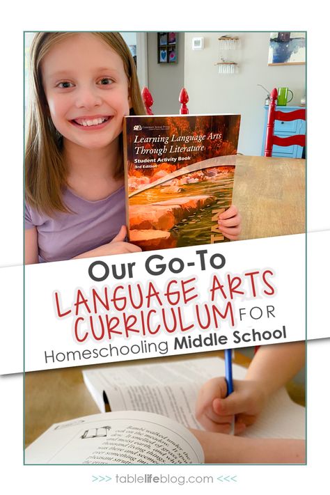 Looking for the best language arts curriculum option for the middle school years? Here’s what you should know about Learning Language Arts Through Literature and why it’s an especially great fit for homeschooling middle school. Learning Language Arts Through Literature, Homeschooling Middle School, Language Arts Activities Middle School, Homeschool Budget, High School Language Arts, Homeschool Middle School, Middle School Writing, Kids Literacy, Middle School Language Arts