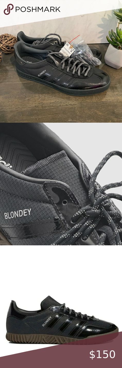 RARE Unreleased Blondey x adidas A. B. Gazelle Indoor Grey Carbon Adidas Shoe, The Public, Adidas, Brand New, Grey, Plus Fashion, Fashion Trends, Fashion Tips, Clothes Design