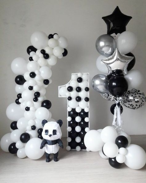 Panda Birthday Theme Decoration, Panda Themed Birthday Party, Panda Party Decorations, Panda Birthday Theme, Panda Birthday Party Decorations, Panda Party Ideas, Panda Birthday Cake, Panda Themed Party, Bolo Panda