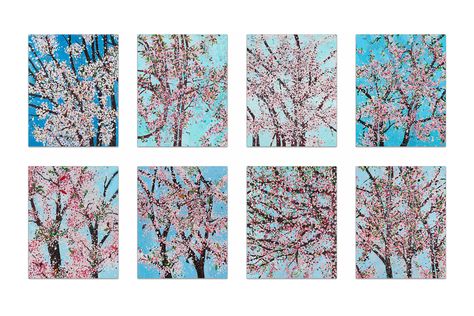 Sections Damien Hirst Cherry Blossoms, Damien Hirst Paintings, Damien Hirst Art, Damien Hirst Butterfly, Hirst Arts, Snug Room, The Virtues, Cherry Blossom Print, Dutch Golden Age