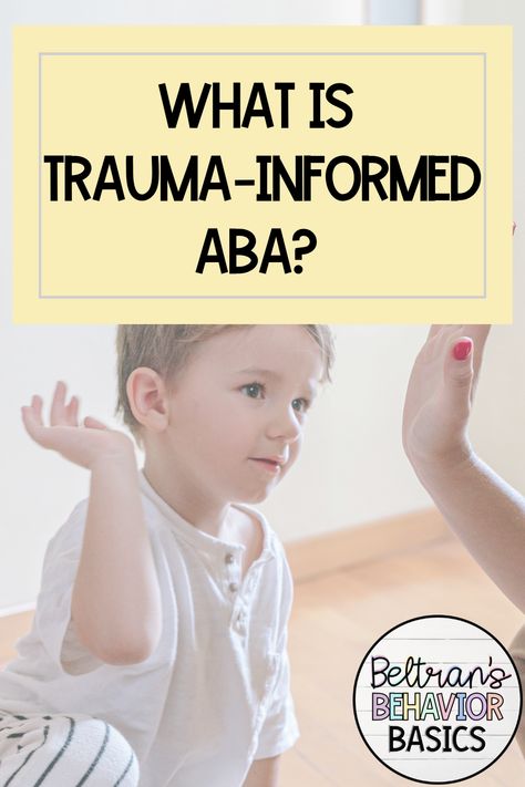 Whether you are an educator, parent, guardian, or student, you may have heard of the term “trauma-informed ABA.” In the field of behavior analysis, there has recently been a much needed push for more progressive and compassionate ABA practices. In this blog post, we will explore what trauma-informed ABA is, how to infuse it into your everyday teachings, and where you can find additional resources for further education. Applied Behavior Analysis Activities, Applied Behavior Analysis Training, Behavior Interventions, Applied Behavior Analysis, Aba Therapy, Further Education, Behavior Disorder, Behavior Modification, Train Activities