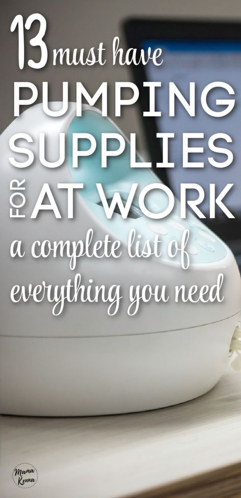 breast pump on work desk with white text saying "13 must have pumping supplies for at work" Pumping While Working, Exclusive Pumping Must Haves, New Mom Pumping Schedule, What To Pack In Pumping Bag, Pump Schedule For Work, How To Pump At Work, Tips For Pumping At Work, Pumping At Work Checklist, Organize Pumping Supplies