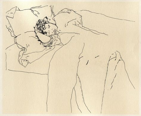 Contour Line Drawing, Contour Drawing, David Hockney, Arte Inspo, Drawing Prints, A Drawing, Art Movement, Figurative Art, Figure Drawing