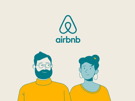 Through agency Bokeh I got to illustrate as well as handle the character animation in this spot created to highlight the launch of the new "restaurant tab" in the Airbnb app. See the whole thing h... Airbnb Animation, Airbnb Illustration, Google Illustration, Line Character, Vector Illustration People, Airbnb App, Character Design Tips, 2d Character Animation, Animation Gif