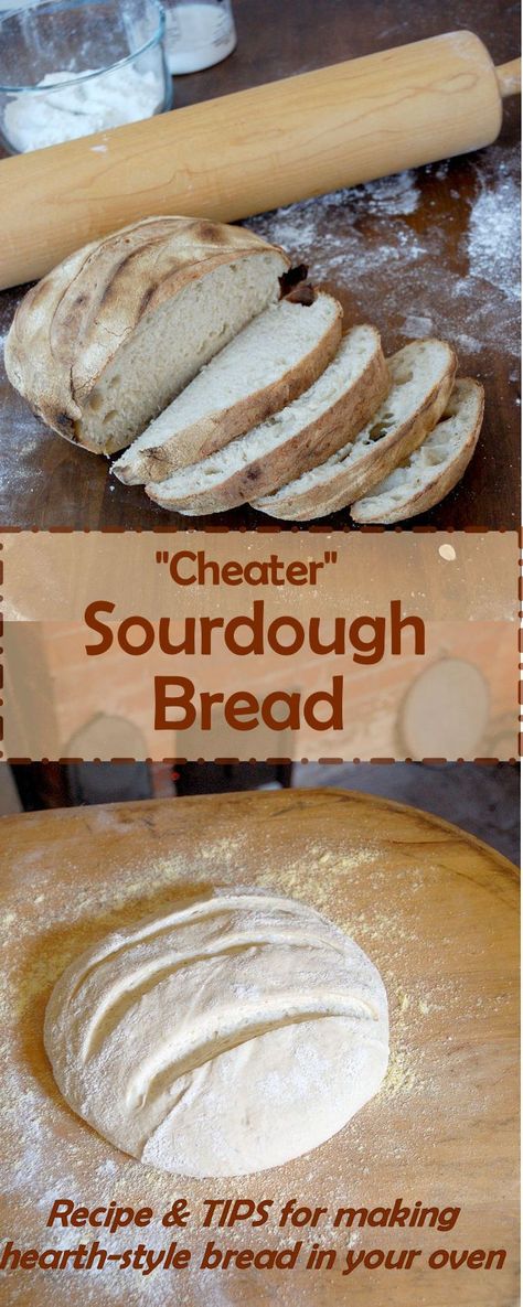 Learn a quick hack for making a sourdough starter and get tips for making a great loaf of homemade bread. Overnight Sourdough Bread Recipe, Bread Scoring Patterns, Wheat Sourdough Bread, Artisan Sourdough Bread Recipe, Whole Wheat Sourdough, Making Sourdough Bread, Bread Scoring, Sourdough Bread Recipe, No Knead