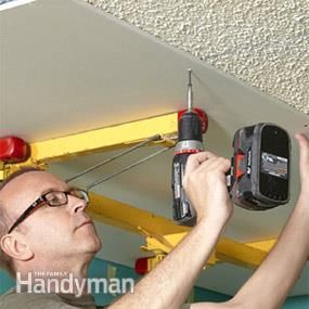 Why Remove Popcorn Ceiling When You Can Cover It With Drywall Remove Popcorn Ceiling, Popcorn Ceiling Makeover, Covering Popcorn Ceiling, Removing Popcorn Ceiling, Drywall Ceiling, Manufactured Home Remodel, Popcorn Ceiling, Diy Ceiling, Home Remodel