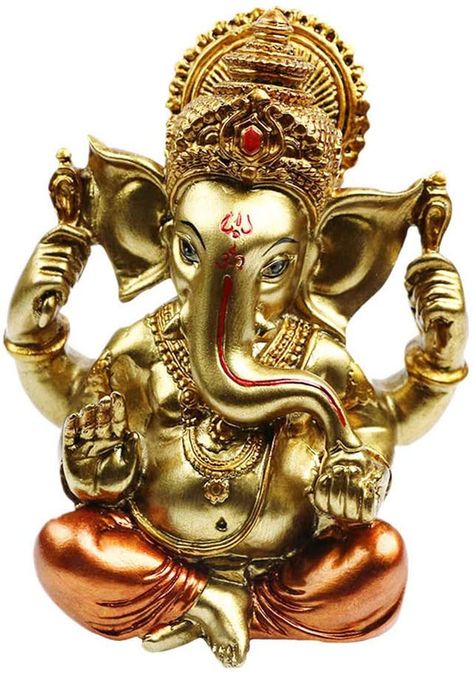 Amazon.com: alikiki Hindu God Lord Ganesha Idol Statue - Indian Elephant Buddha Ganesha Sculpture -India Home Pooja Diwali Decoration: Home & Kitchen Room Altar, Ganesh Sculpture, Lord Ganesha Idol, Monkey Statue, God Ganesh, Saraswati Statue, Family Statue, God Idols, Ganesha Idol