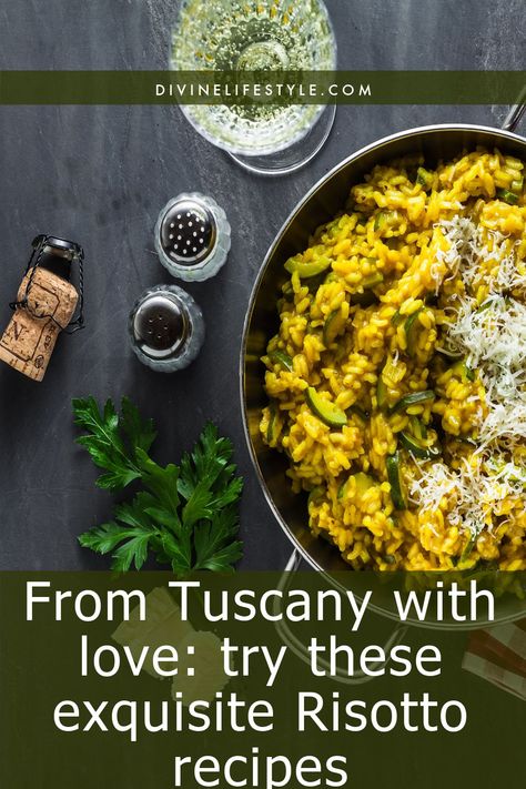 From Tuscany with love: try these exquisite Risotto recipes Italian Risotto, Easy Risotto, Risotto Recipes Easy, Best Risotto, Boiled Beef, Risotto Recipe, Recipes Italian, Dried Mushrooms, Mushroom Risotto