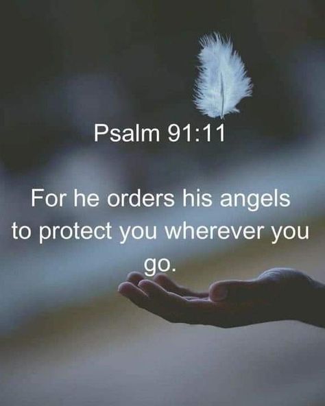 Psalm 91 11, Religious Quotes Inspirational, Walk With Jesus, Praise Jesus, Christian Bible Quotes, Prayer Scriptures, Inspirational Bible Quotes, After Life, Health Wealth