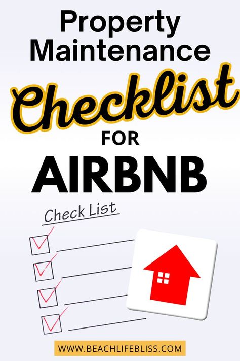 Rental property maintenance is a specialized industry that requires a significant amount of knowledge and expertise. You need to be knowledgeable not only in the technical aspects of property maintenance but also of the legal ramifications that come with the job. Read the blog now. #airbnb #checklist #homeimprovement Airbnb Checklist, Airbnb Hosting, Hosting Tips, Property Maintenance, Maintenance Checklist, Airbnb Host, Rental Properties, Rental Property, Vacation Rental