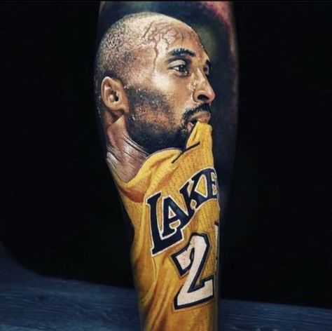 Rush Tattoo, Kobe Logo, Steve Butcher Tattoo, Basketball Tattoos, Gigi Bryant, New Zealand Tattoo, James Jones, Portrait Tattoos, Kobe Bryant Family