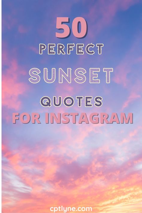 Are you searching for the best Sunset Quotes & Sunset captions for Instagram? Check out this list of the best romantic, short, and dreamy Instagram Sunset Quotes for the perfect summer vibe! | romantic sunset quotes | inspirational sunset quotes | chasing sunsets quotes / sunset beach / sunsets aesthetic / aesthetic sunset / sunset sky / sunset pics / sunset quotes deep / sunset quotes shorts / sunset quotes instagram caption short / sunset instagram captions post / sunset caption aesthetic Chase Sunsets Quotes, Sunset And Beach Quotes, Chasing Sunsets Quotes, Sunset Quotes Aesthetic, Sunset Instagram Captions, Sunset Quotes Instagram Caption, Sunset Aesthetic Quotes, Quotes About Sunsets, Romantic Sunset Quotes