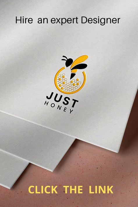 logo design, business logo, creative logo, modern logo, letter logo, word mark logo, bee logo, unique logo. Bee Logo Design, Hive Logo, Honey Label Design, Logo Bee, Honey Art, Honey Logo, Design Business Logo, Christian Graphic Design, Bee Logo