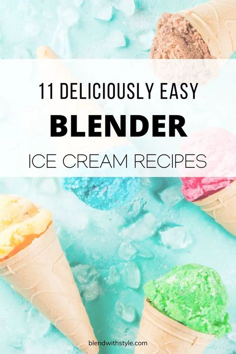 blender ice cream Blender Ice Cream Recipes, Vanilla Ice Cream Smoothie, At Home Ice Cream, Vitamix Ice Cream Recipes, Vitamix Ice Cream, Ninja Blender Recipes, Home Ice Cream, Blender Ice Cream, Ice Cream Shake