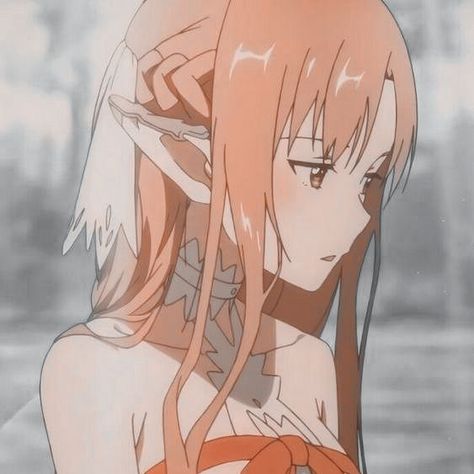 Asuna Sao, Asuna Yuuki, The Ancient Magus Bride, Violet Evergarden, Darling In The Franxx, Aesthetic Anime, Aesthetic Pictures, Anime Icons, Profile Picture