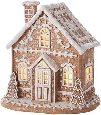 Painted Gingerbread Houses, Gingerbread Townhouse, Gingerbread House Aesthetic, Ceramic Gingerbread House, Gingerbread House Decor, Gingerbread House Village, Gingerbread Design, Clay Dough, Dollhouse Decorating