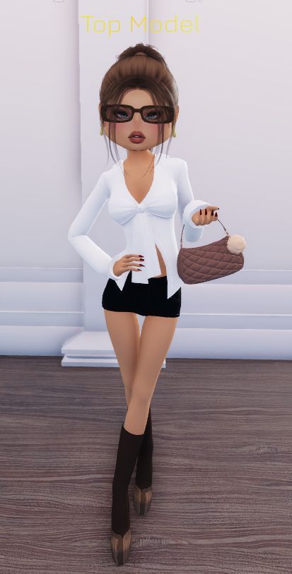 Dti Outfits For Basic, Dti Roblox Casual, Minimalist Dress To Impress Outfit, Minimalist Dti Outfit, Basic Dti Ideas, Minimalist Outfit Dress To Impress, Influencer Dress To Impress Outfit, Basic Dress To Impress Outfit, Casual Outfits Dress To Impress