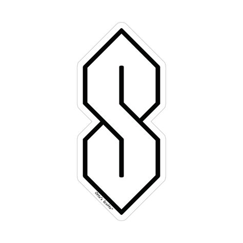 Throwback '90s Cool S, Stussy S Sticker. A nostalgic sticker for fans of 90s hip hop and skate culture. #throwback #90s #nostalgia #stussy . #Graffiti_Stickers_Ideas #Stussy_S #90s_Icons #38th_Birthday S In Graffiti, S Graffiti Letter, Emo Graffiti, Stussy S, Sketch Graffiti, Lil Peep Hellboy, Skate Stickers, Heart Font, School S