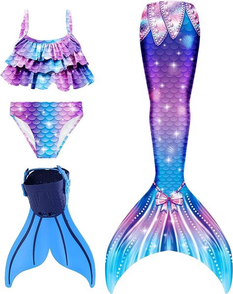 Mermaid Clothes, Mermaid Swimsuit Tail, Mermaid Tail Costume, Girls Mermaid Tail, Mermaid Swim Tail, Mermaid Swimsuit, Swimming Swimsuit, Mermaid Tails, Boys Swimwear