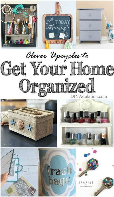 Being Organized, Piece Of Mind, Organisation Hacks, Declutter Your Life, Dollar Store Organizing, Organizing Time, Small Space Organization, Creative Storage, Home Organisation