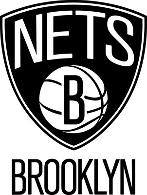 The Brooklyn Nets colors are black and white.  Here are the Brooklyn Nets color codes if you need them for any of your digital projects. Brooklyn Nets Logo, Charlotte Hornets Logo, Pola Jaket, Basketball Tricks, Jason Kidd, Kevin Garnett, Basketball Tips, Basketball Net, Basketball Skills