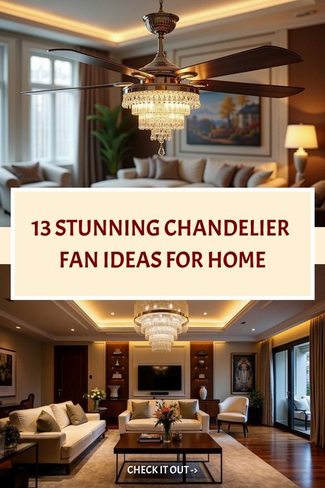 13 Stunning Chandelier Fan Ideas for Home Victorian Light Fixtures, Simple Ceiling Fan, Fan Ideas, Bathroom Chandelier, Modern Farmhouse Chandelier, Black Kitchen Decor, Grand Entryway, Elegant Lighting Fixtures, Kitchen Island Decor