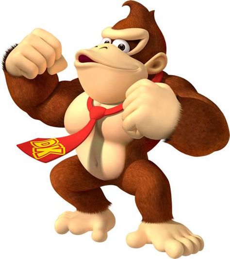 Donkey Kong from the official artwork set for #FortuneStreet on #Wii. #Mario #MarioBros Visit for more info http://www.superluigibros.com/fortune-street Lanky Kong, Donkey Kong Junior, Don King, Diddy Kong, Simpsons Characters, Donkey Kong Country, Super Mario Art, Scrooge Mcduck, Mario Art