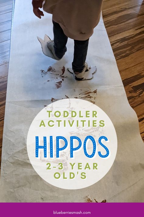 Hippo Sensory Bin, Hippopotamus Activities For Preschool, Hippo Craft For Toddlers, Hippo Activities For Preschool, Hippo Craft Preschool, Hippo Activities, Hippo Craft, Hippo Crafts, Early Childhood Education Classroom