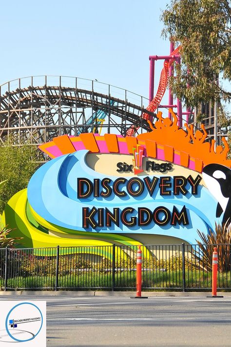 Another Vallejo Attraction is Six Flags Discovery Kingdom. Bring the whole family! Animals Games, Vallejo California, California History, Six Flags, Living In La, Adventure Awaits, Property Management, Northern California, House Rental