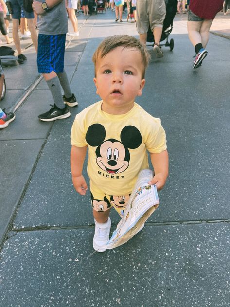 Trip Diaries: Disney with the Kids - Cella Jane Disney Baby Boy Outfits, Disney World Toddler Outfits, Disney Outfits For Boys, Boys Disney Outfits, Boy Disney Outfits, Toddler Boy Disney Outfit, Jumpsuit Denim Jacket, Toddler Disney Outfit, Small Boy Clothes