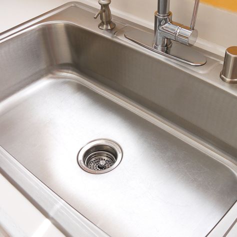 Make It Shine: How to Clean Your Stainless Steel Sink Homemade Toilet Cleaner, Cleaning Painted Walls, Glass Cooktop, Deep Cleaning Tips, Stainless Steel Sink, Clean Sink, Clean Dishwasher, Toilet Cleaning, Stainless Steel Sinks