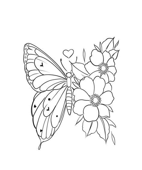 Mariposas Tattoo, Diy Tote Bag Design, Basic Tattoos, Butterfly Template, Flower Drawing Design, Embroidery Motifs, Great Tattoos, Digi Stamps, Stained Glass Patterns