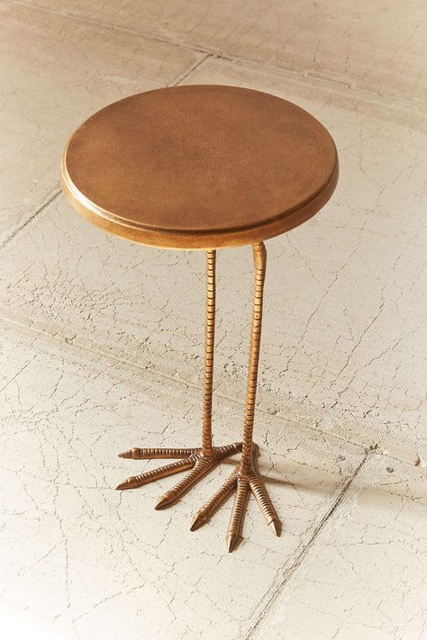 Bird-Feet Side Table | 16 Of The Most Ridiculous Urban Outfitters Home Goods Urban Outfitters Home, Statement Furniture, Panel Moulding, Scandinavian Furniture, Farmhouse Furniture, Round Top, Ikea Furniture, Cheap Furniture, Couch Furniture