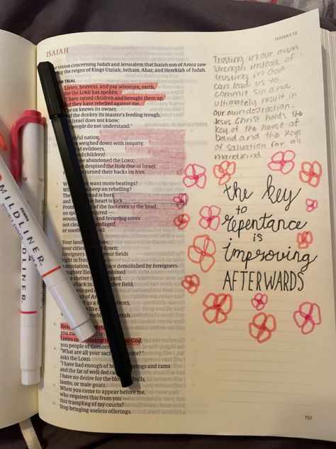 Bible study notes Isaiah 1 Bible Notes, Isaiah Bible Study Notes, Book Of Isaiah Bible Study, Bible Study Aesthetic Notes, Isaiah Bible Study, Bible Devotional Journal, Isaiah Bible, Bible Doodles, Book Of Isaiah