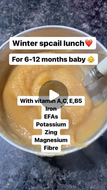 simmi on Instagram: "Baby lunch 6-12 months baby 👶🍼 #babygirl #baby #babyhealth #babyhealthyfood #babyhealthtips #newreels #babyinfluencer #mybaby #babyme #cutebaby #newmother #newmommy #newmommylife #newmothers #babysolidfood #babysemisolid #babyfoodideas #mybaby #babytipsandtricks" 6months Baby Food Recipes, 8 Month Baby Food Ideas, 6 Month Baby Food Ideas, 6 Months Baby Food Recipes, 1 Year Baby Food, 12 Month Baby Food, 6 Month Baby Food, 8 Month Baby, Baby Solid Food