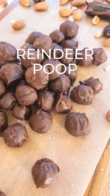 Growing Holistic Kid Chefs on Instagram: "REINDEER POOP! 💩 Or should I say the most delicious peanut butter bites… It’s DAY 9 of my 12 DAYS of CHRISTMAS KID CHEF RECIPES! 🧑🏻‍🍳 This is a fun one! Make sure to SAVE this post for later to make with your kid chef! 😋 Recipe: @kaleandacoffee #healthykidssnacks #chocolatepeanutbutter #chocolatedipped #kidscook #kidschef #holidayrecipes #chocolatebites #healthykid #familynutrition #kidshealthyfood #kidshealth #easysnacks #easysnackideas #kidsholi Reindeer Poop Recipe, Kid Chef Recipes, Reindeer Poop, Butter Bites, Peanut Butter Bites, Kid Chef, Family Nutrition, Chocolate Bites, Food Saver