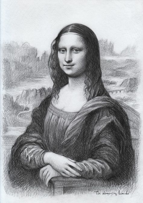 Mona Lisa Drawing, Mona Lisa Parody, Funny Paintings, Visual Metaphor, New Yorker Cartoons, Drawing Inspo, National Gallery Of Art, Art Tutorials Drawing, Street Artists