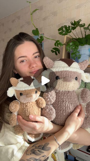 Crochet Jumbo Amigurumi, Giant Appa Crochet Pattern, Jumbo Amigurumi Pattern, Appa Crochet Pattern, Jumbo Crochet Plushies Pattern Free, Appa Crochet, Flying Bison, Quick Crochet Patterns, Amigurumi Tutorial