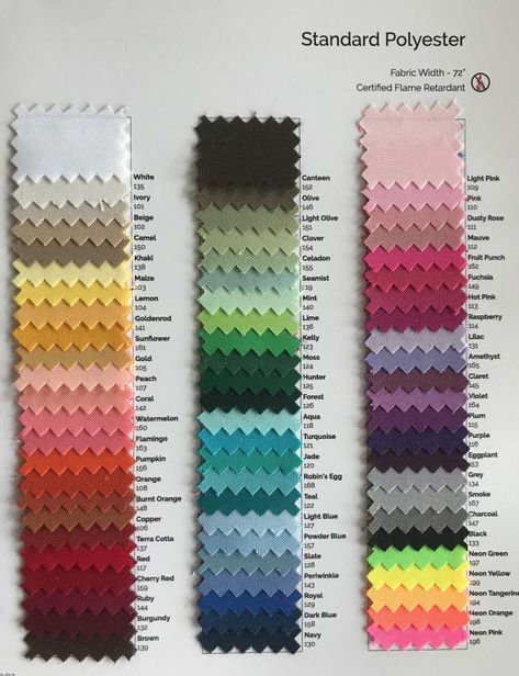 Colour Chart For Clothes, Dress Wisuda, Fabric Swatch Display, Wardrobe Color Guide, Colour Shade Card, Color Names Chart, Clothing Fabric Patterns, Color Knowledge, Creative Shoot