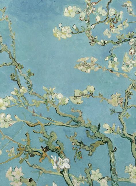 please could you be tender? — Green Wheat Field (detail), Vincent Van Gogh, 1890 Van Gogh Wallpaper, Van Gogh Almond Blossom, Arte Van Gogh, Historical Artwork, Wall Painting Decor, Almond Blossom, Blossoms Art, Art Van, Van Gogh Art