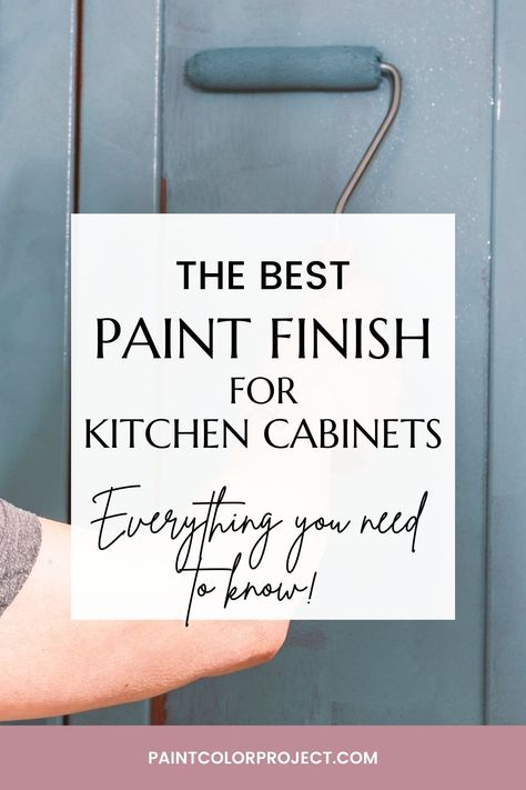 Paint Finish For Kitchen Cabinets, Paint Your Kitchen Cabinets, Kitchen Cabinets Refinishing, How To Paint Inside Kitchen Cabinets, Painting Over Painted Kitchen Cabinets, Change Kitchen Cabinet Color, Painting Kitchen Cupboards Ideas, Painting Finished Cabinets, Diy Kitchen Painting Ideas