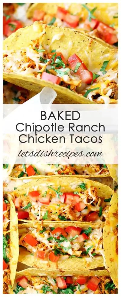 Ranch Seasoned Chicken, Chipotle Ranch Chicken, Tacos Shells, Ranch Tacos, Tarragon Butter, Ranch Chicken Tacos, Dinner Tacos, Taco Ideas, Chicken Ranch Tacos