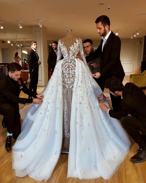 Luxurious Rhinestone Crystal Wedding Dress High Neck Beads Applique Long Sleeves Mermaid Bridal Dress Gorgeous Dubai Wedding Gown Overskirt Pink Wedding Dress Princess Wedding Dresses From Xzy1984316, $733.67| DHgate.Com Wedding Dress Mermaid Lace, Lace Mermaid Wedding Dresses, Wedding Dress With Feathers, Baju Kahwin, Wedding Dresses High Low, Detachable Train, Mermaid Wedding Dresses, Plus Size Formal, Wedding Dresses Beaded