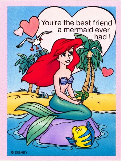 90s Valentines, Ariel Pictures, Valentines Movies, Siren Song, Disney Valentines, Valentine Images, Disney Princess Ariel, Twisted Disney, Disney Songs