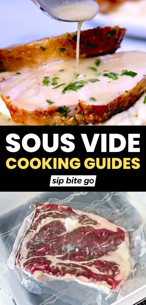 sous vide guides Sous Vide Chicken Breast, Sous Vide Chicken, Sous Vide Steak, Whole Chicken Recipes, Sous Vide Recipes, Restaurant Dishes, Sous Vide Cooking, Cooking For Beginners, Cooking Guide